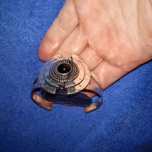 Paparazzi Silver and Black Bracelet